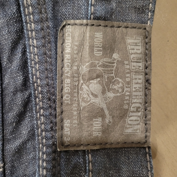 Mens True Religion Ricky Big QT Jeans - Picture 5 of 5